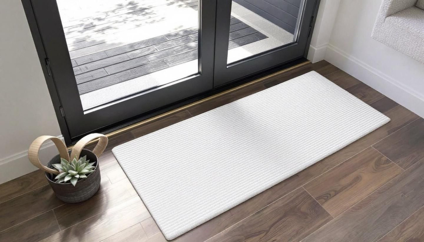 Weiße Schmutzmatten: Stil trifft Funktionalität in Ihrem Eingangsbereich